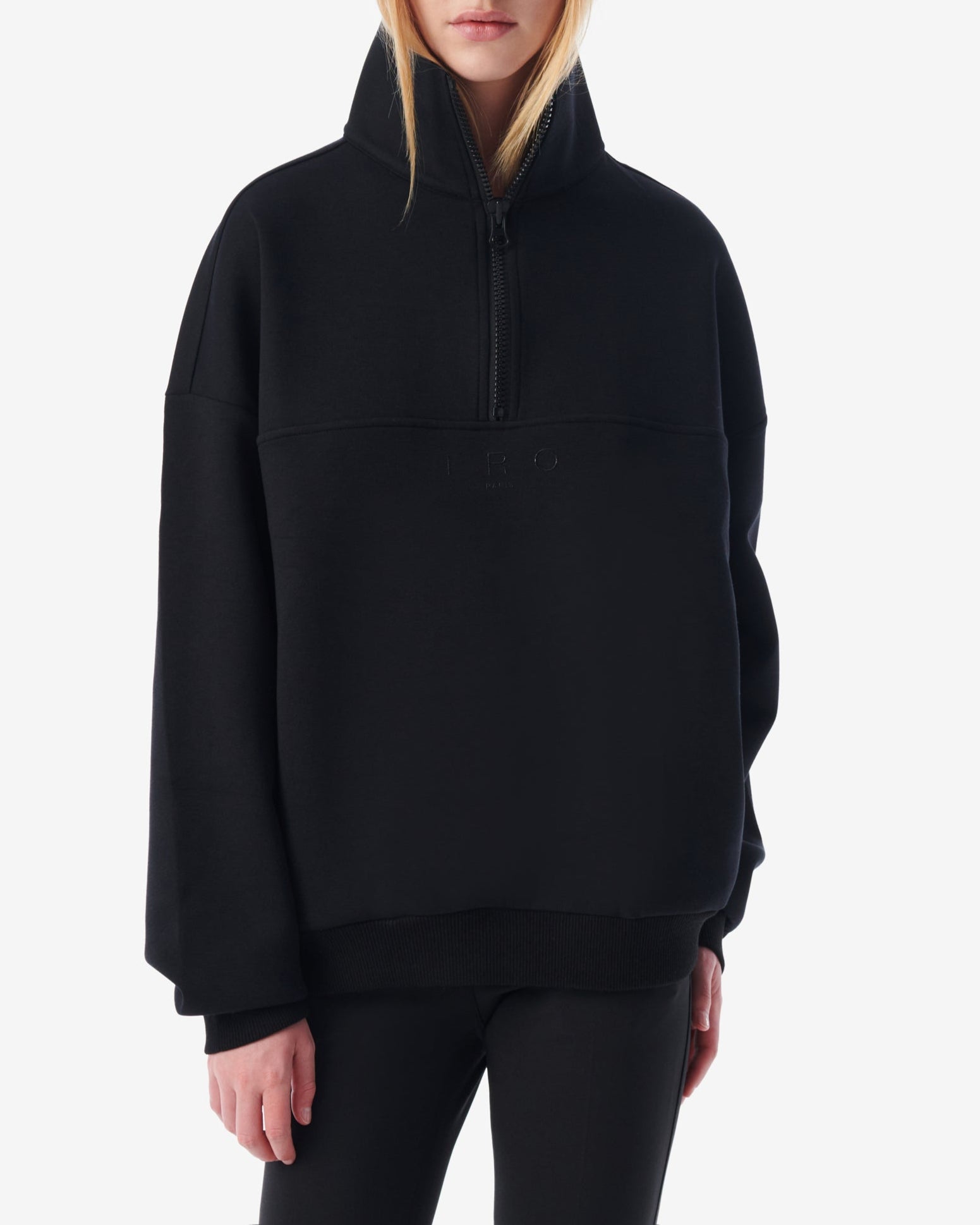 Capsule Ski knitted sweatshirt - Black