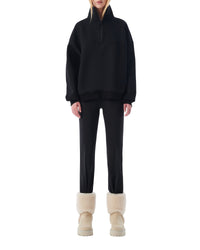 Capsule Ski knitted sweatshirt - Black