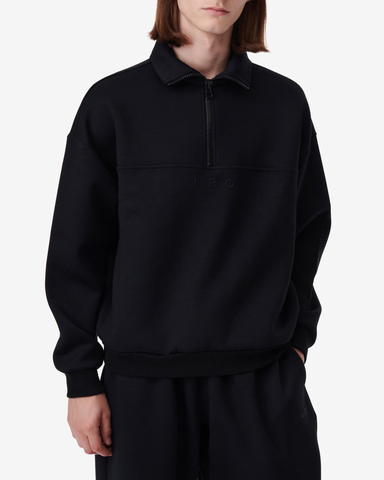 Capsule Ski knitted sweatshirt - Black