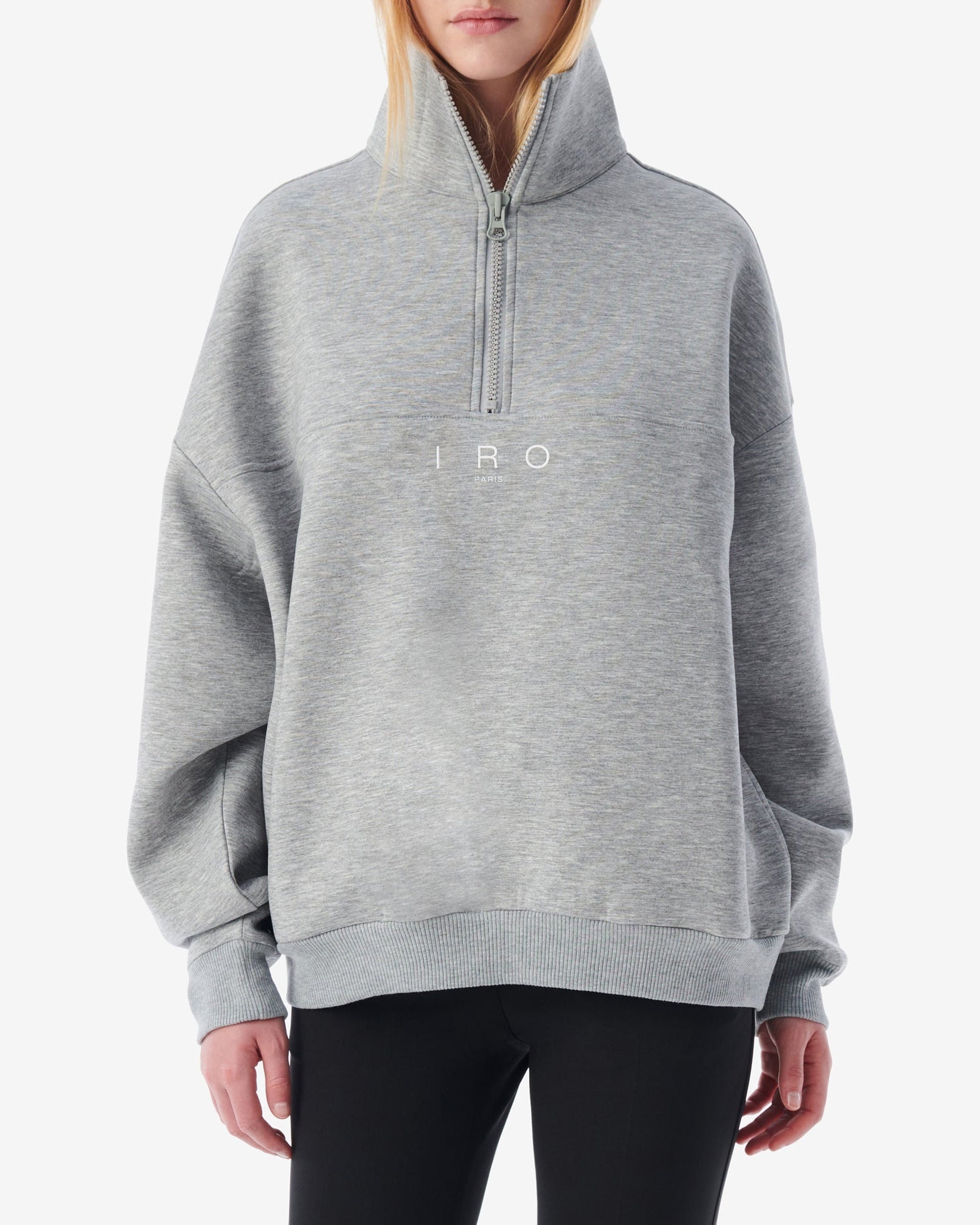 Capsule Ski knitted sweatshirt - Grey