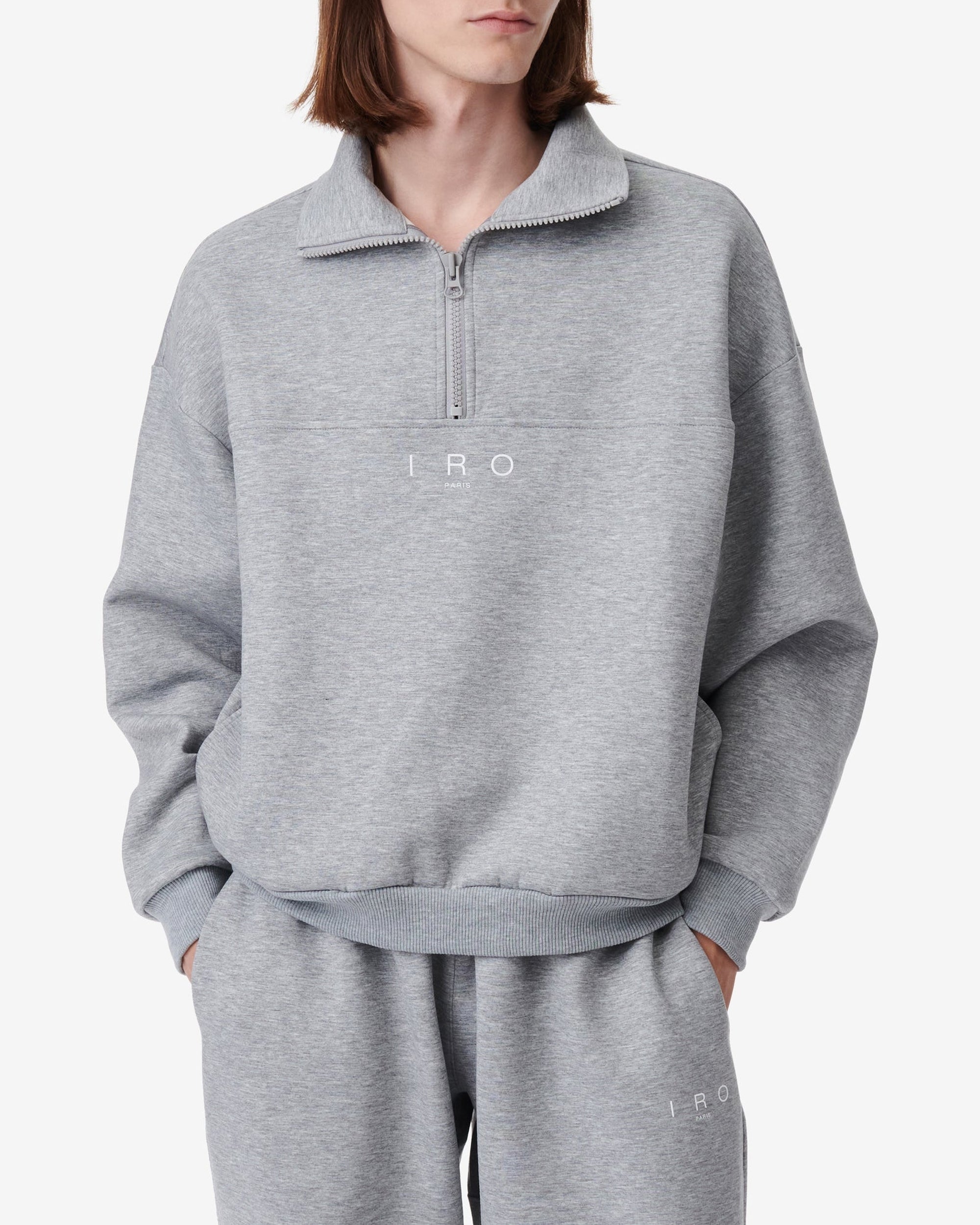Capsule Ski knitted sweatshirt - Grey