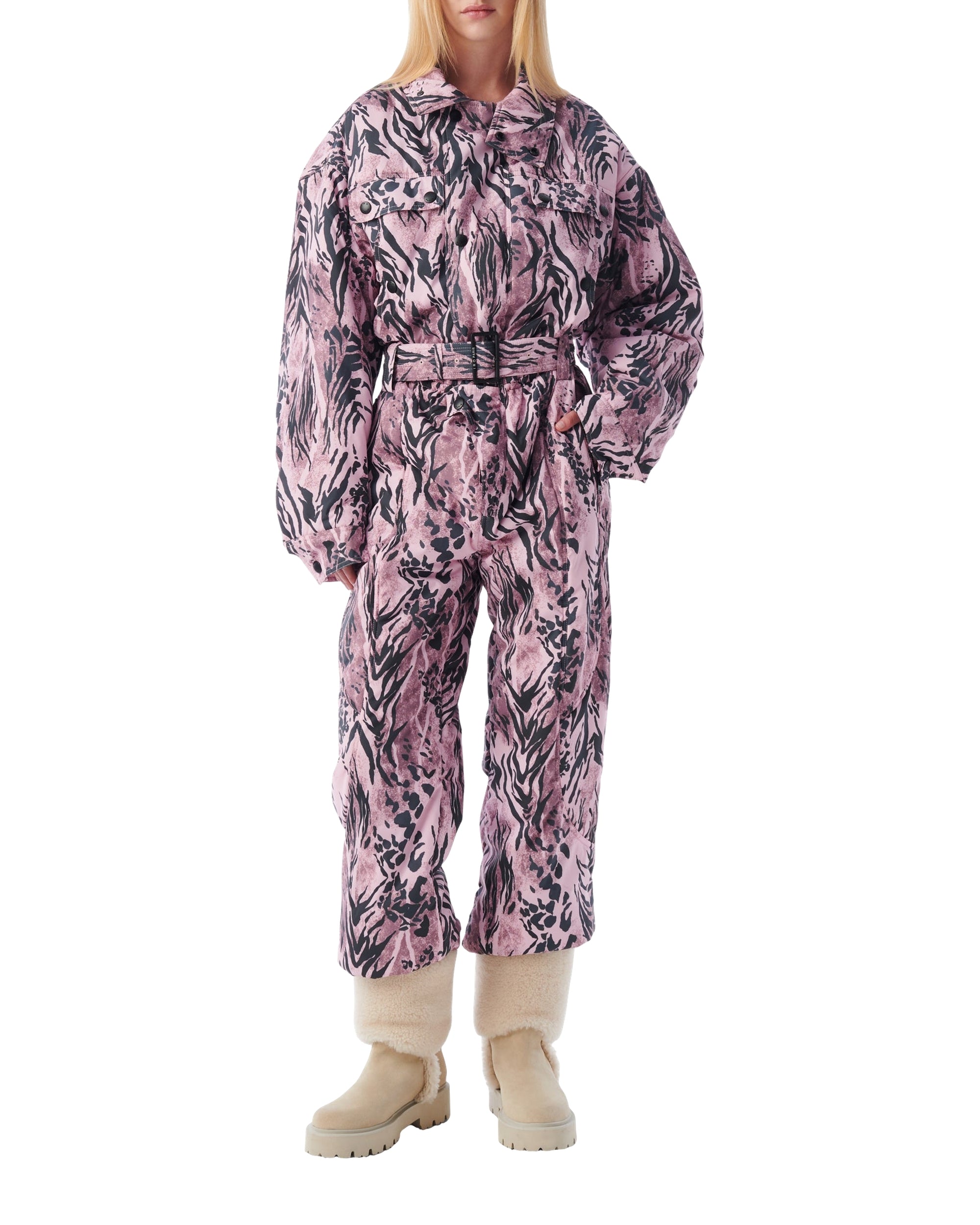 Capsule Ski Suit - Pink