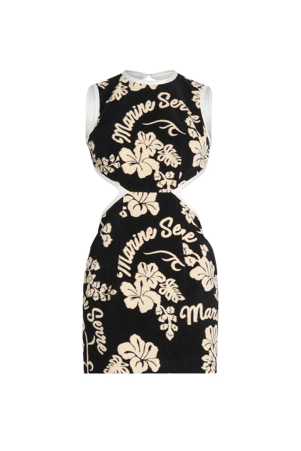 Robe courte à dos nu - Black