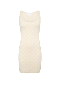 Robe Moon en laine - White Off White
