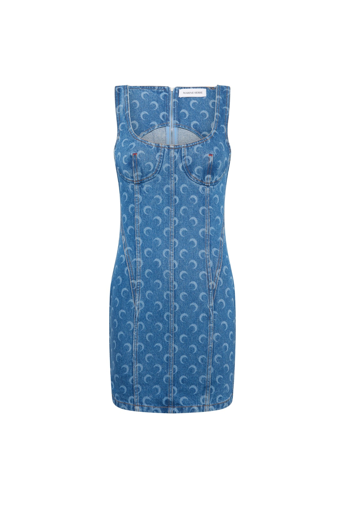 Robe Moon en denim - Light Blue