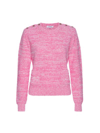 PATCH POCKET SWEATERPINK