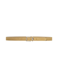 THE SUEDE SQUARE BUCKLE BELTLIGHT CAMEL
