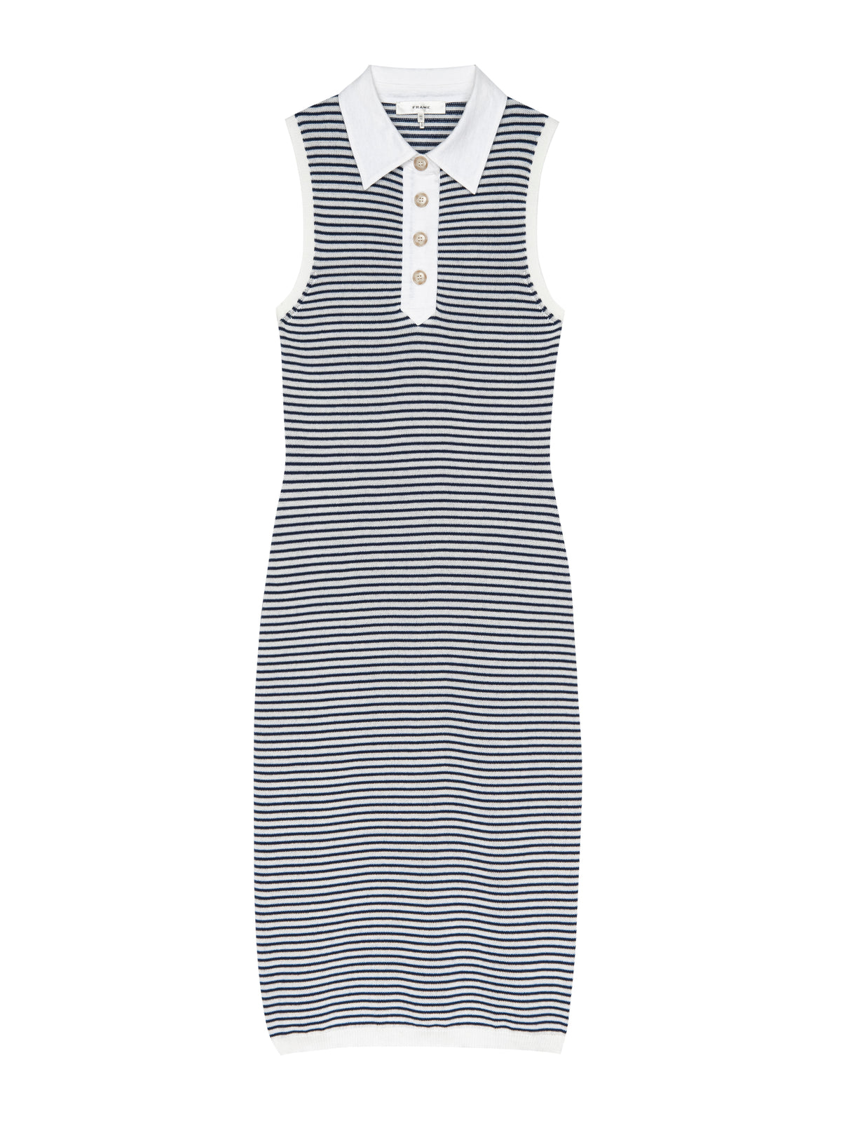 THE BOLD STRIPE DRESSNAVY MULTI