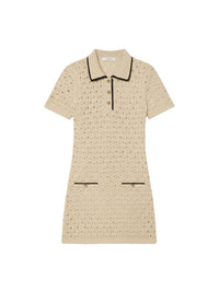 Robe Baub en maille - Cream