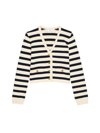 THE HARBOR CARDIGANNAVY MULTI
