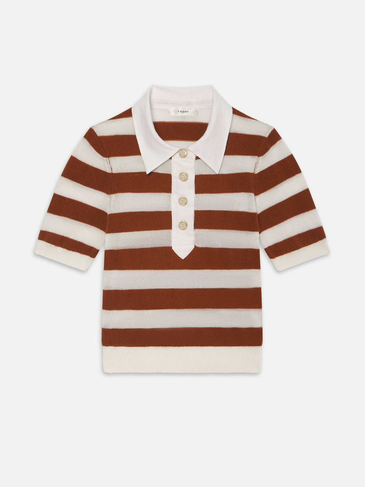 THE BOLD STRIPE POLOCHESTNUT MULTI
