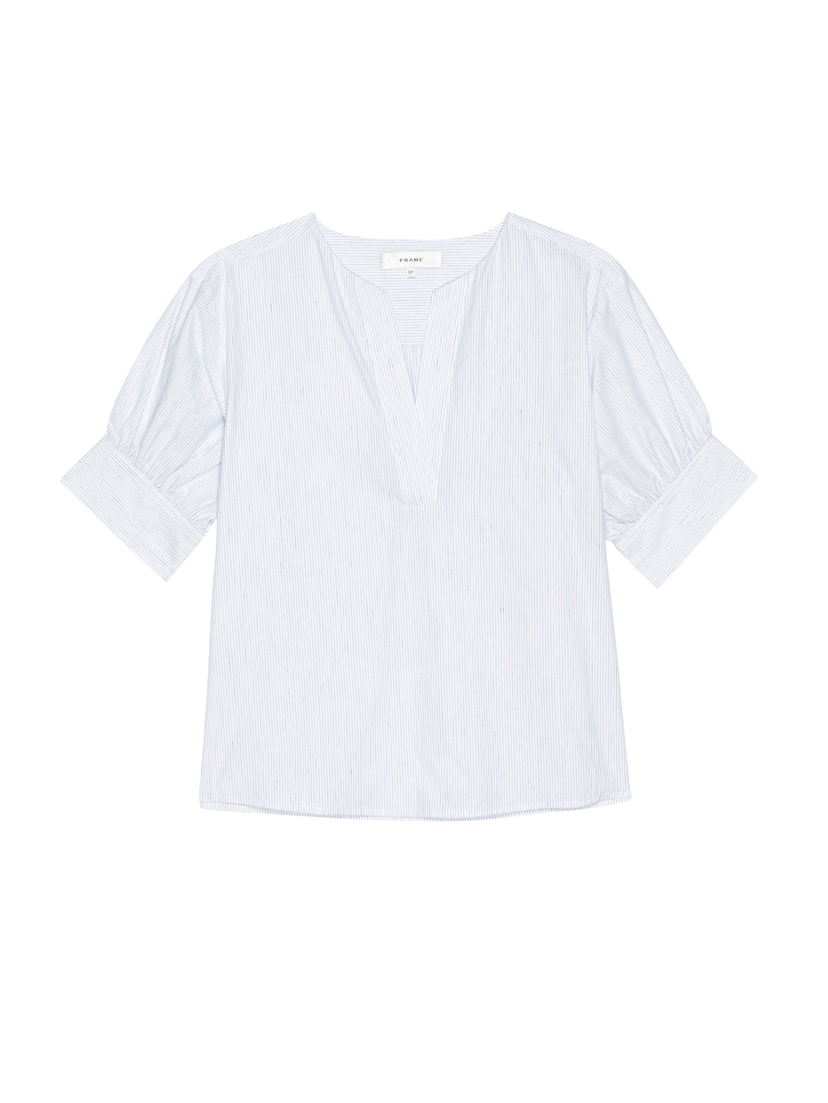 THE V-NECK POPOVERSTEEL BLUE MULTI