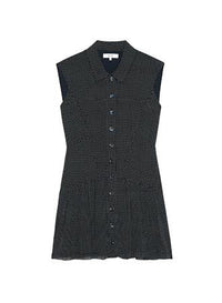 THE SILK DAY DRESSNAVY MULTI