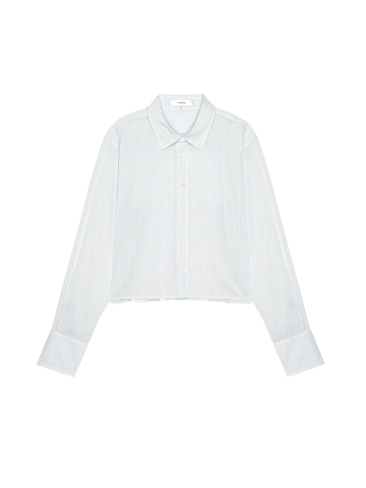 THE CURVED HEM SHIRTLIGHT CHAMBRAY MULTI