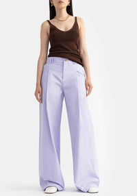 Pantalon large Wellen - Lilac