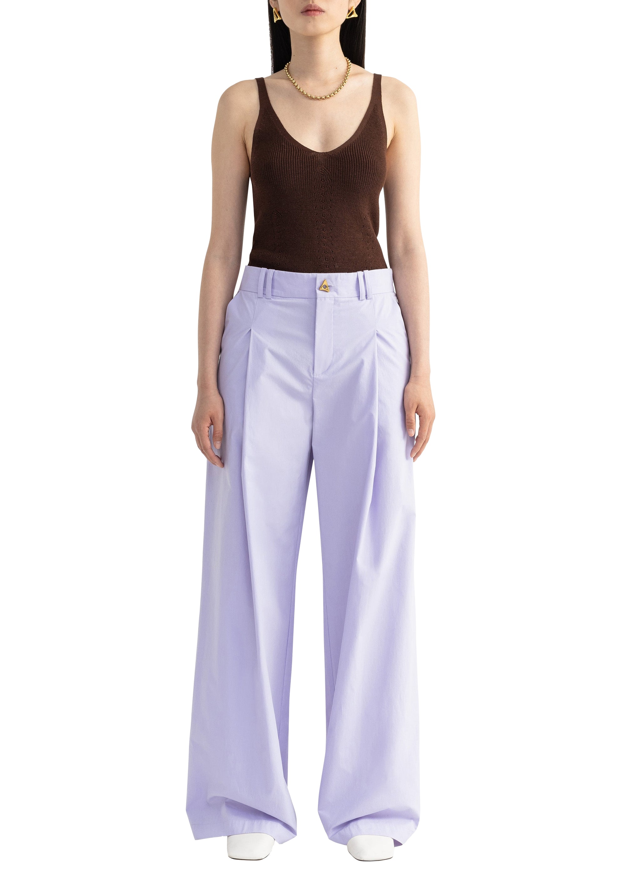 Pantalon large Wellen - Lilac