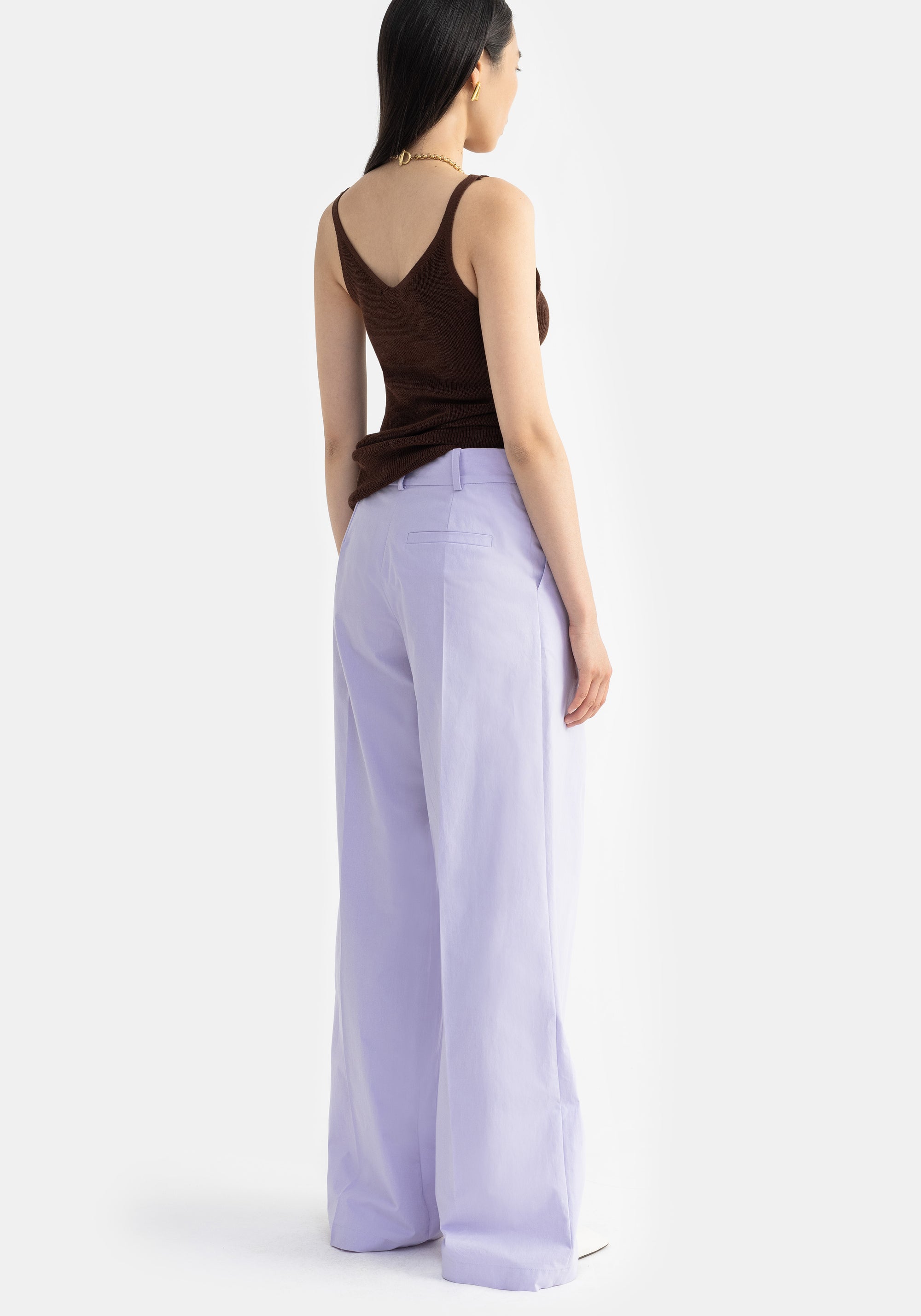 Pantalon large Wellen - Lilac