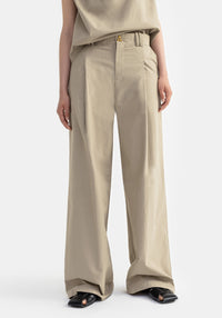 Pantalon large Wellen - Olive