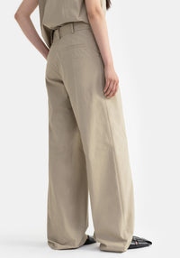 Pantalon large Wellen - Olive