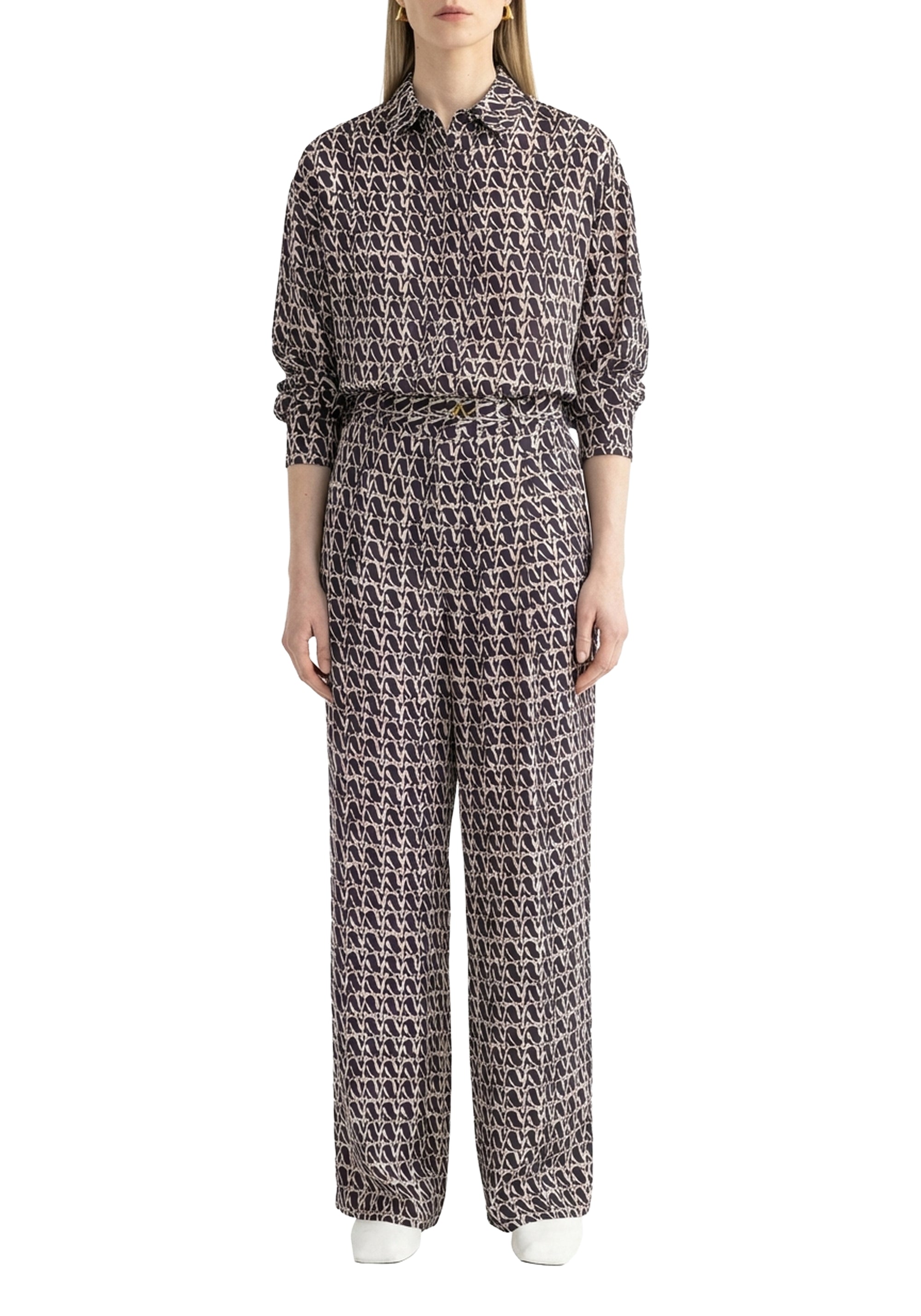 Pantalon Wellen monogramme - Oreo