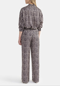Pantalon Wellen monogramme - Oreo