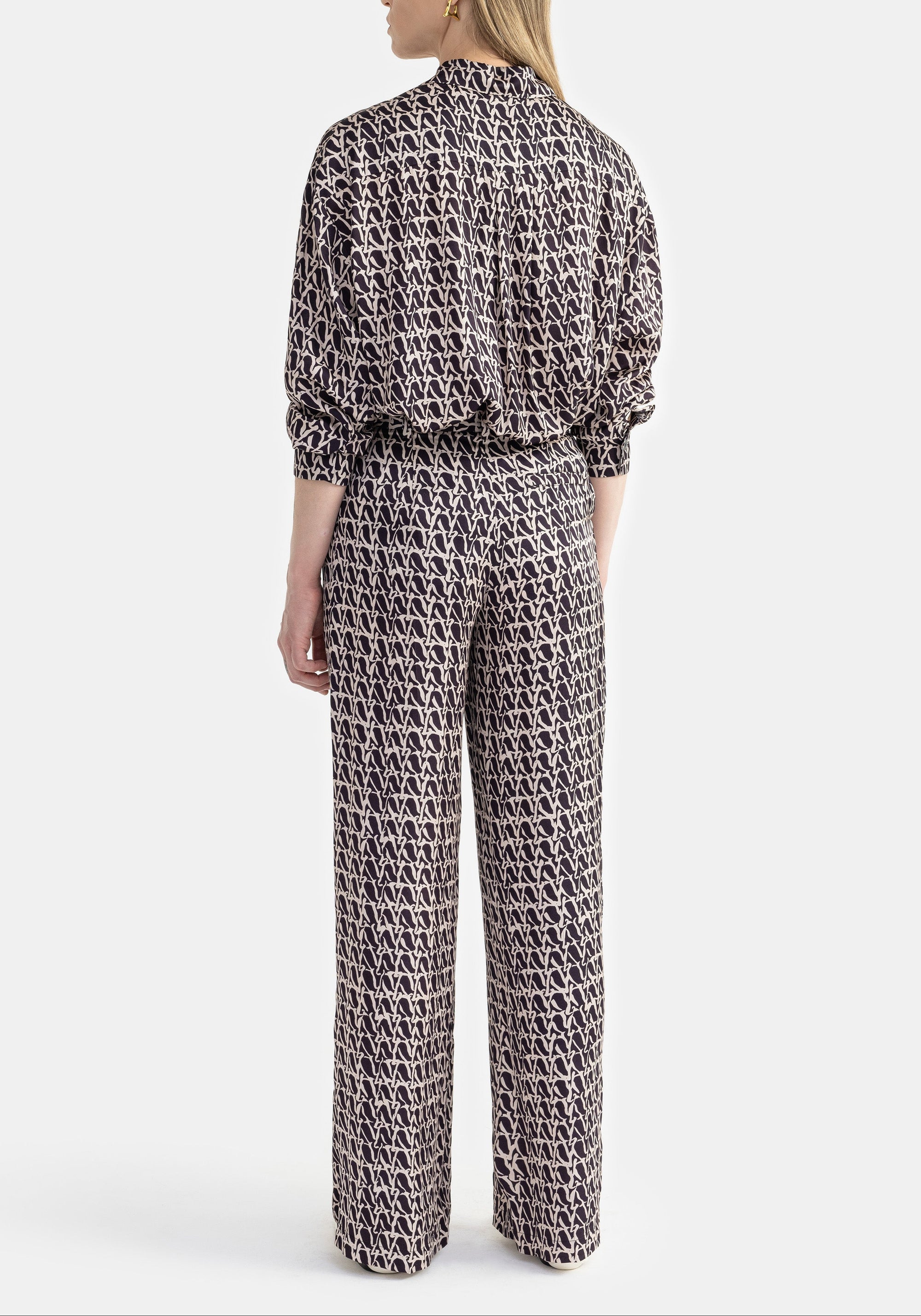 Pantalon Wellen monogramme - Oreo