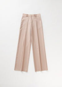 Pantalon large Wellen en laine - Pale Rose