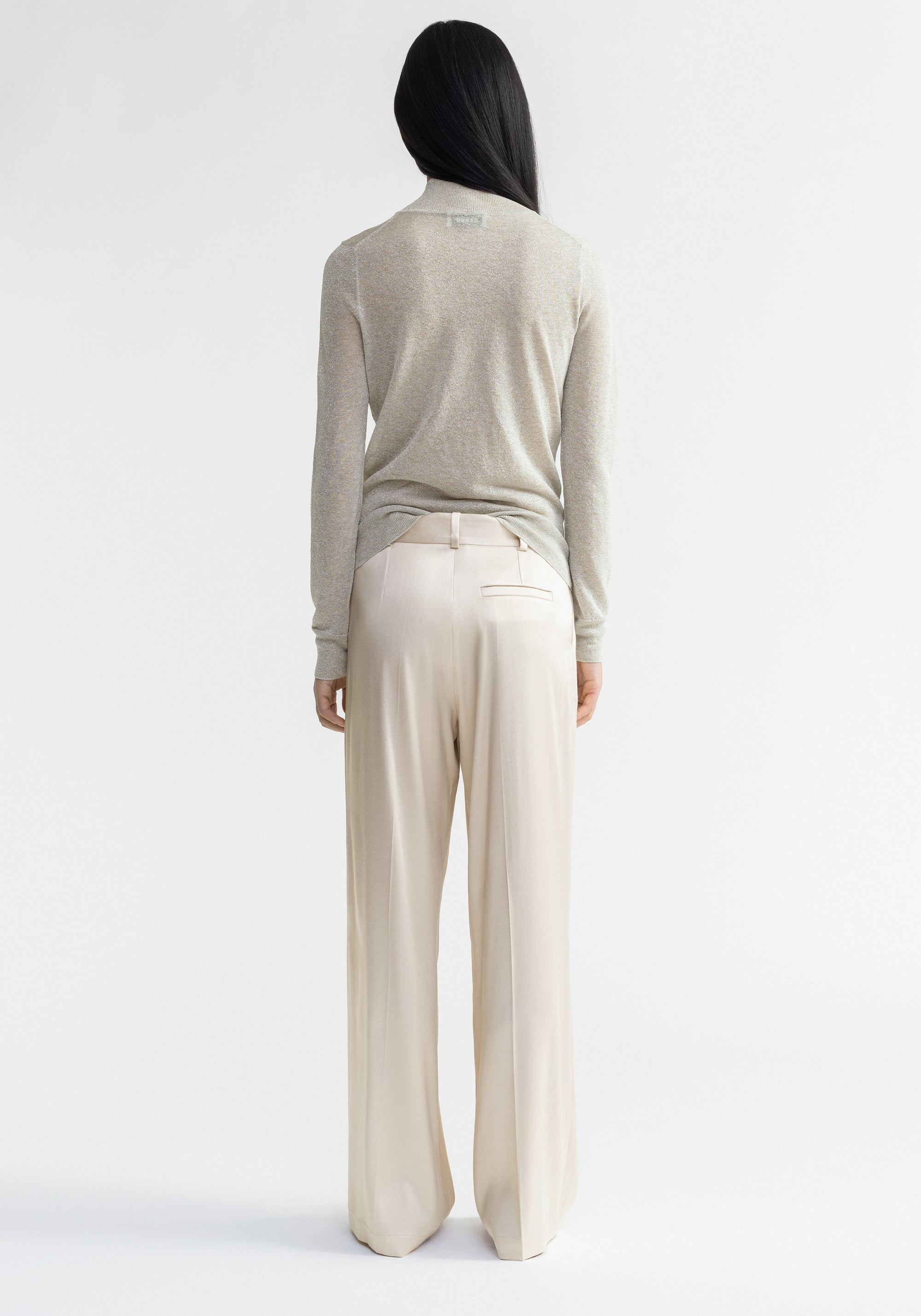 Pantalon large Wellen - Silver