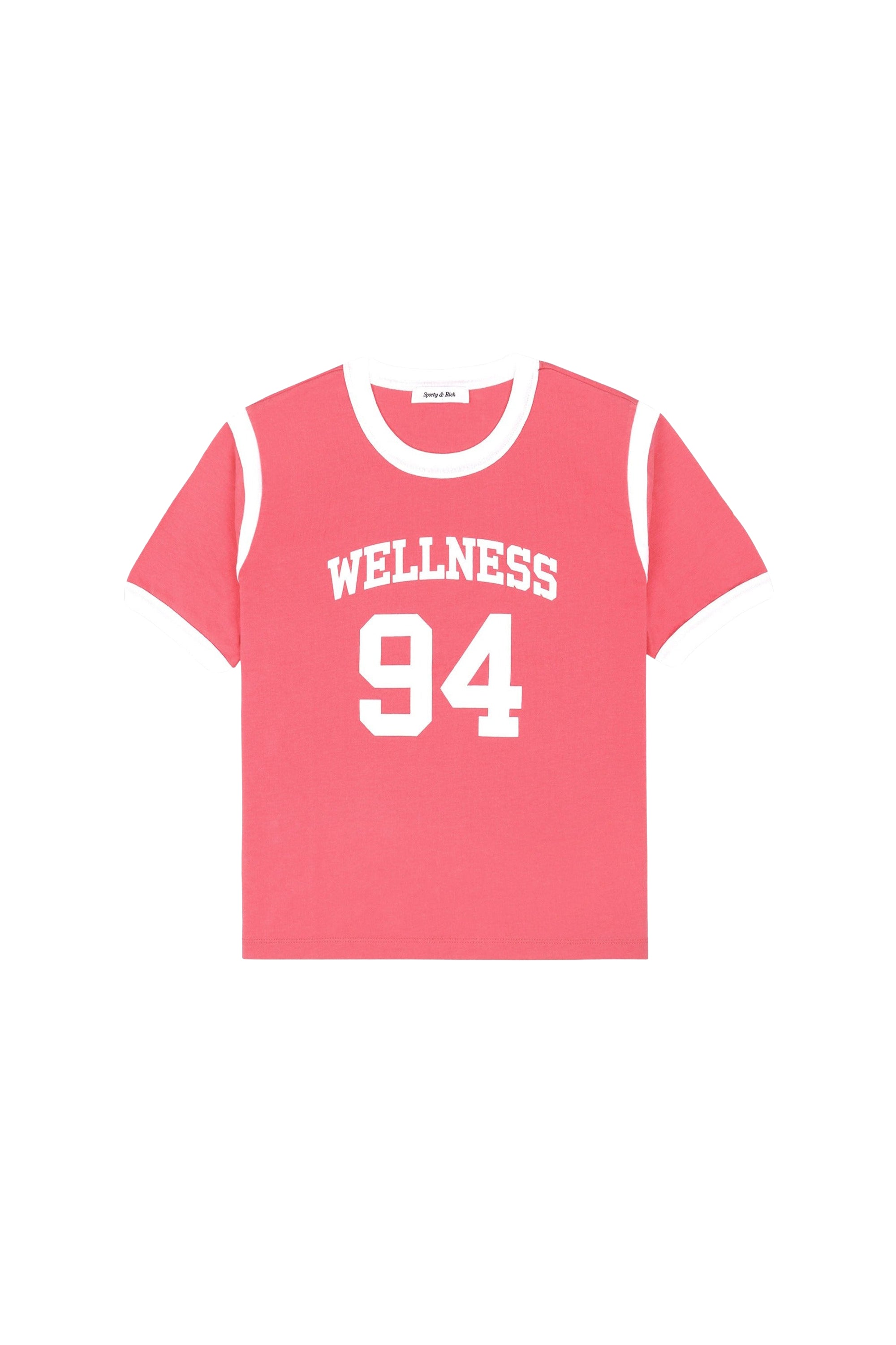 T-shirt de sport Wellness 94 - Cotton Candy & Blanc