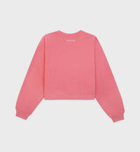 Sweatshirt court Wellness Club imprimé - Dahlia