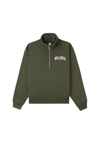 Sweatshirt à zip - Moss
