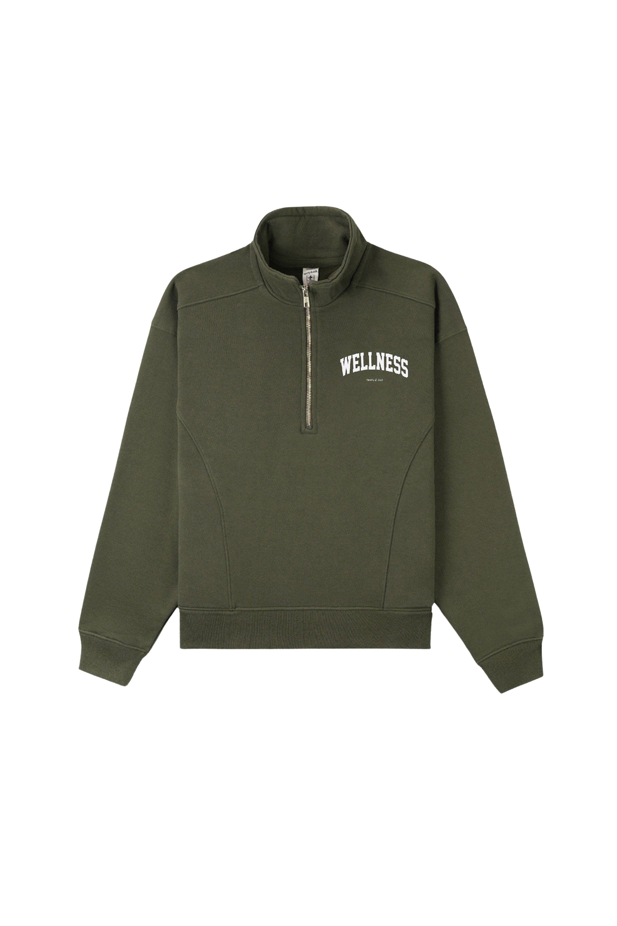 Sweatshirt à zip - Moss