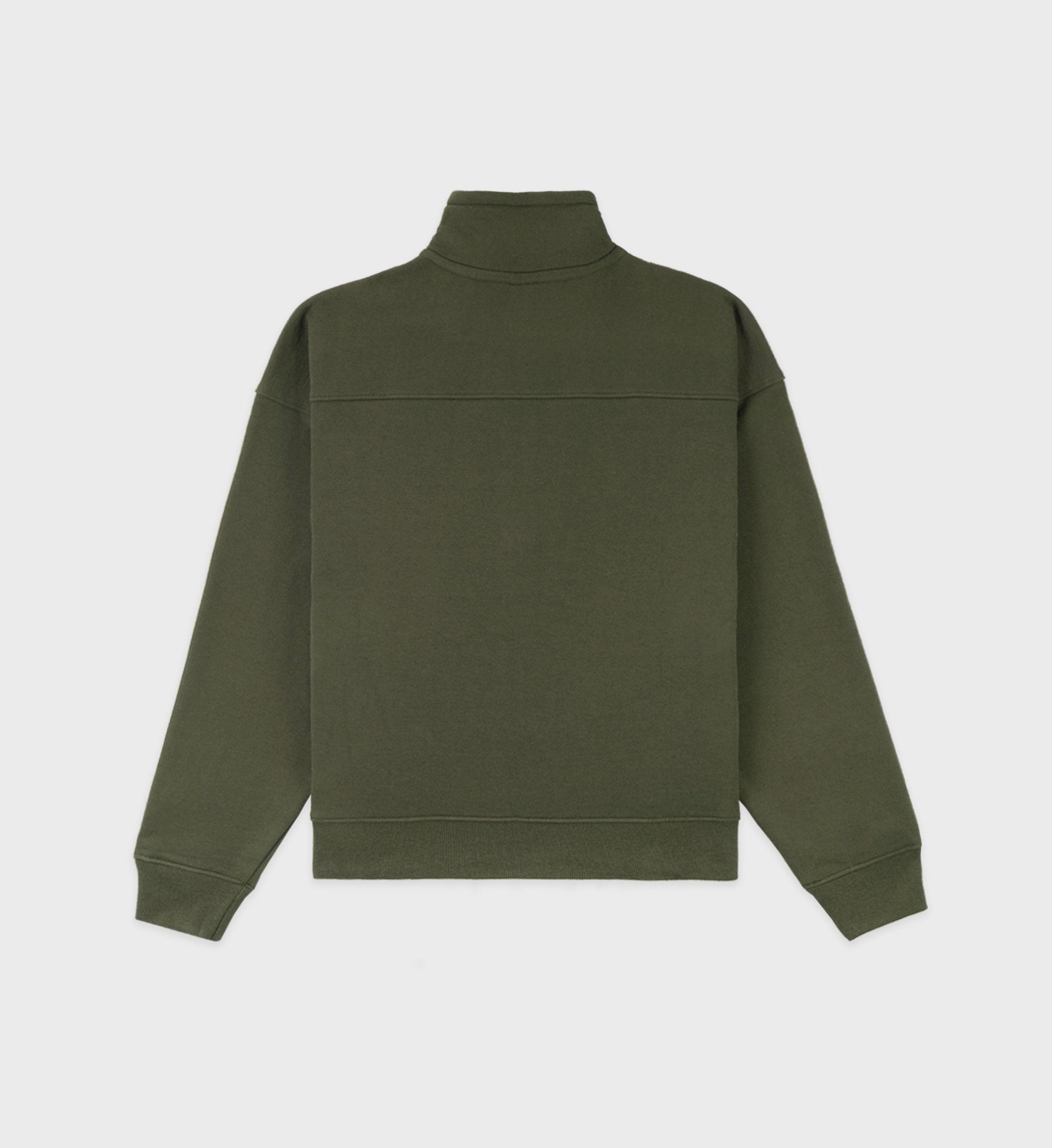 Wellness Ivy Quarter Zip - Moss & White