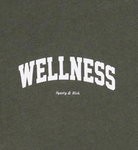 Wellness Ivy Quarter Zip - Moss & White