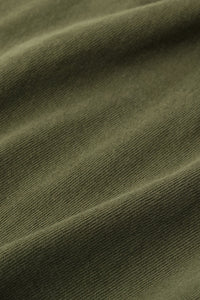 Pull à col zippé Wellness Ivy  - Moss & Blanc