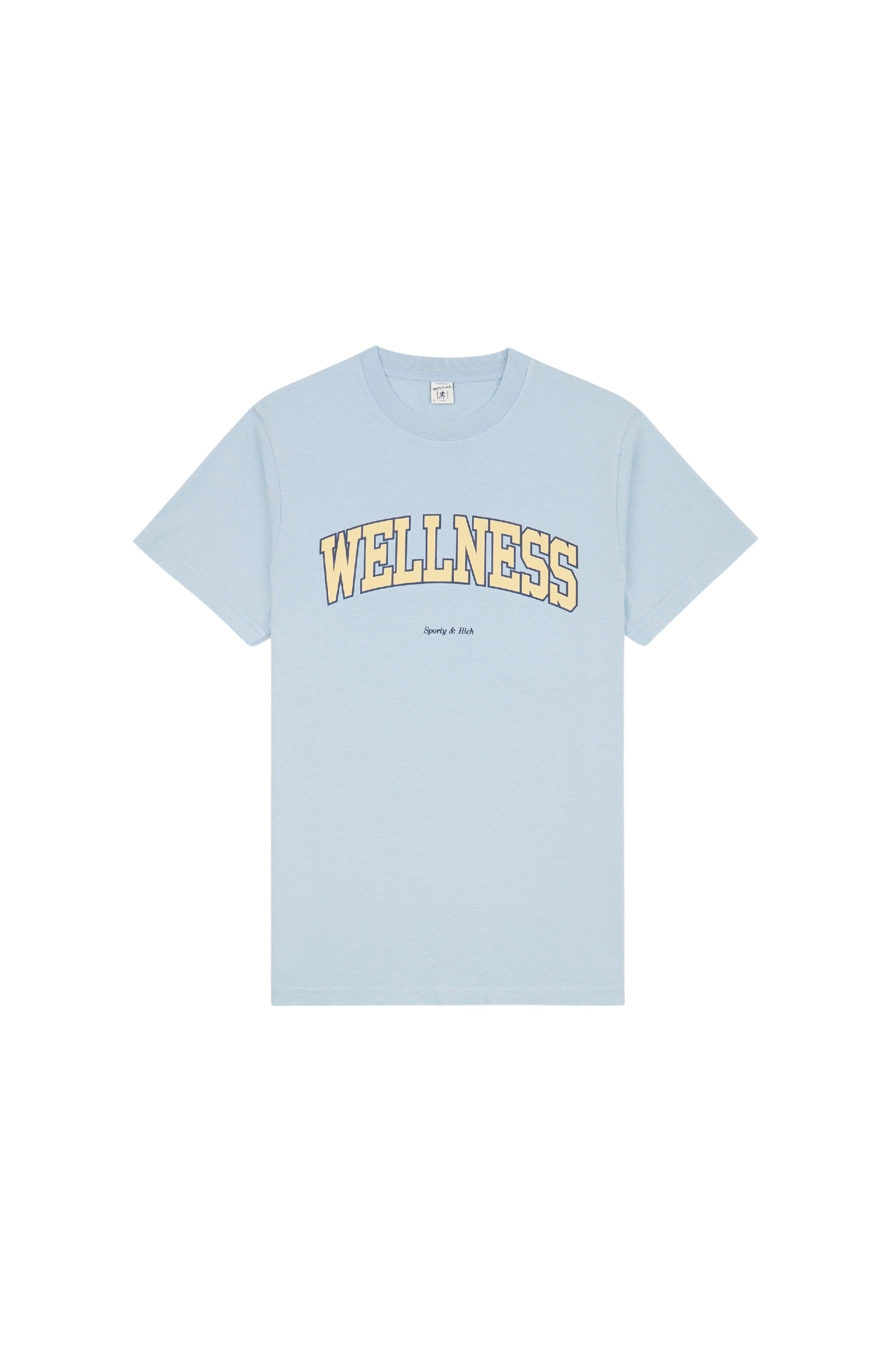 T-shirt Wellness Ivy à impression - China Blue