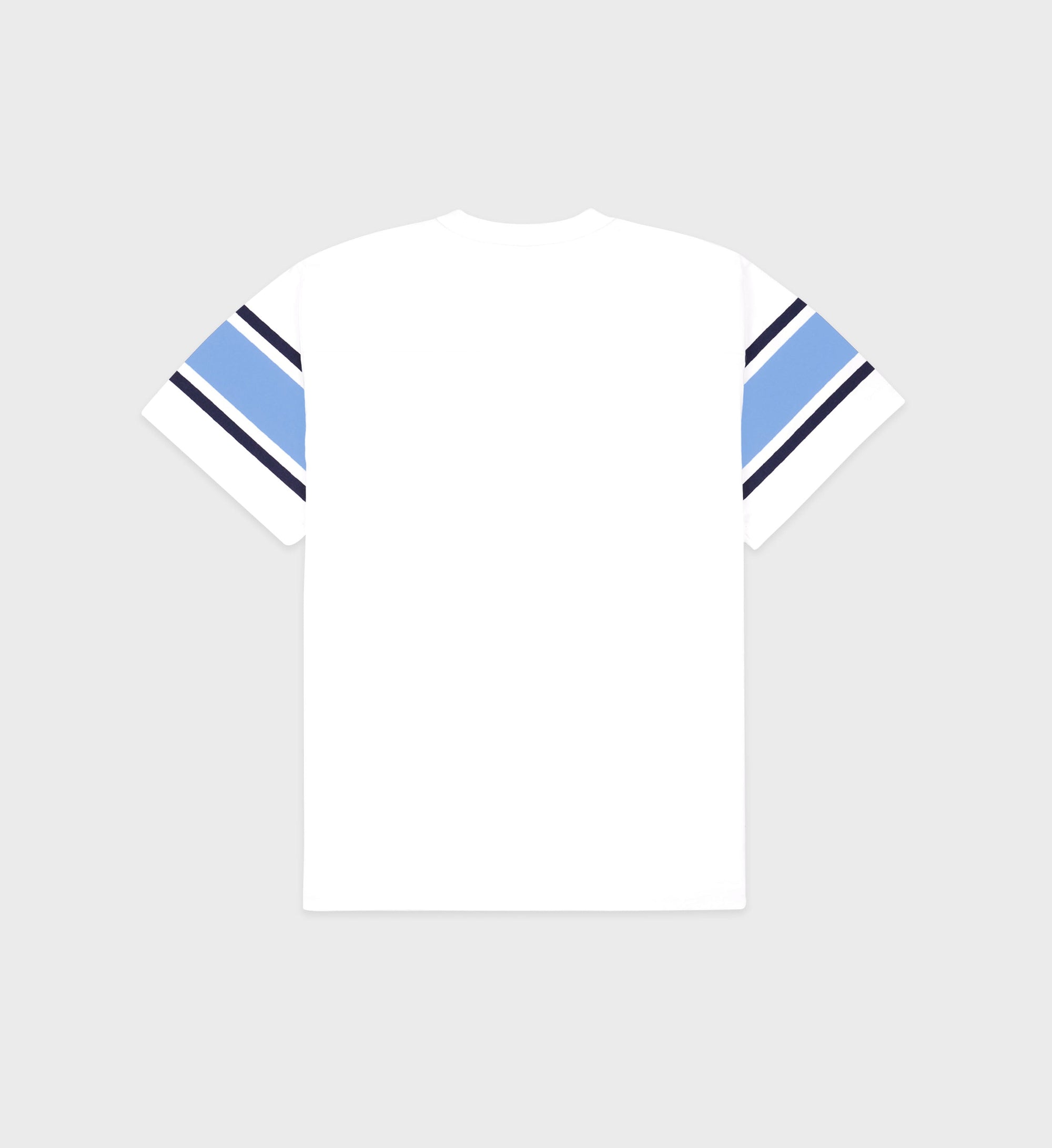 T-shirt Wellness 94 à rayures - White & Blue & Navy