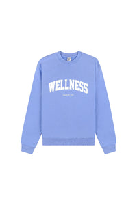 Sweatshirt Wellness Ivy imprimé - Flax Blue