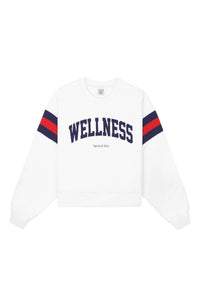 Sweatshirt Wellness Ivy imprimé - White