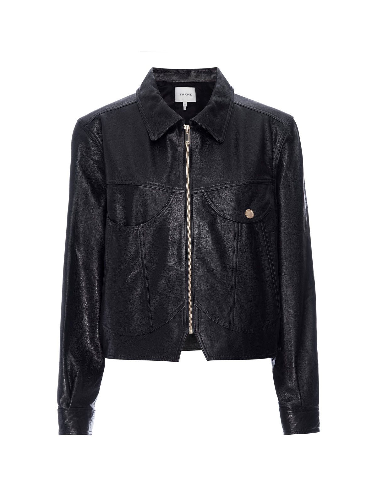 LEATHER HEART JACKETBLACK