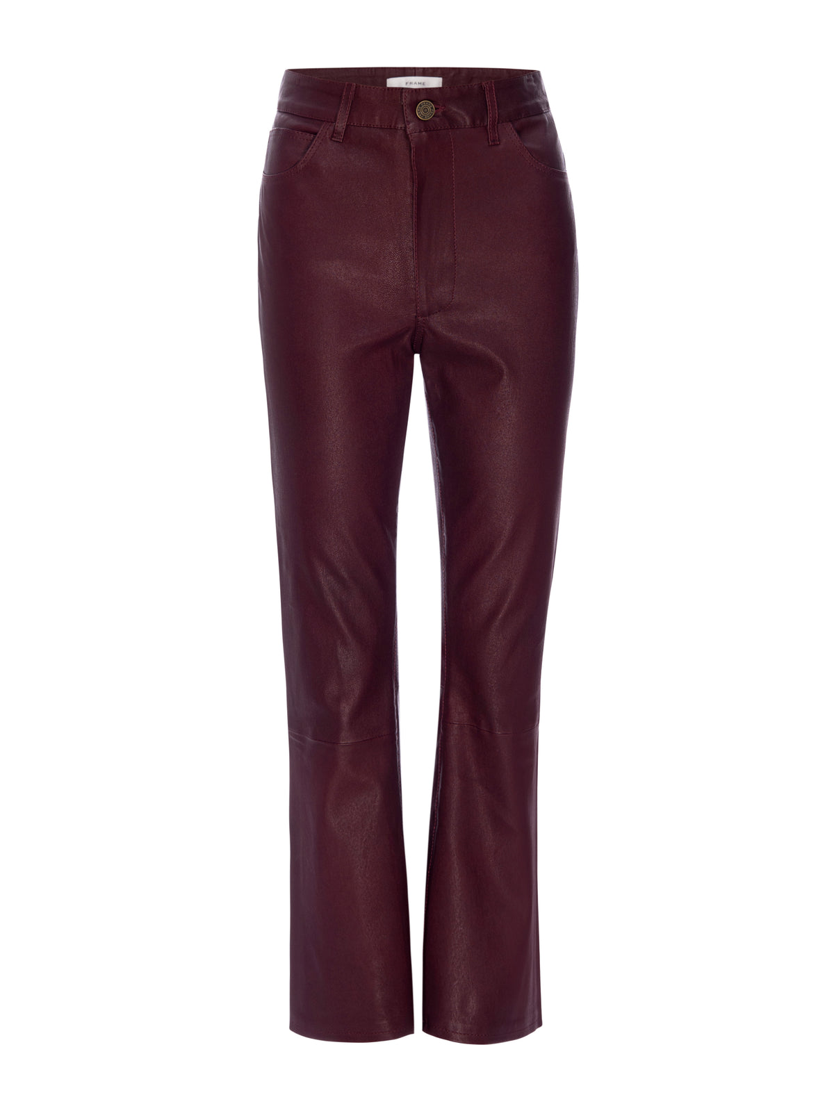 LE CROP MINI BOOT LEATHERWINE