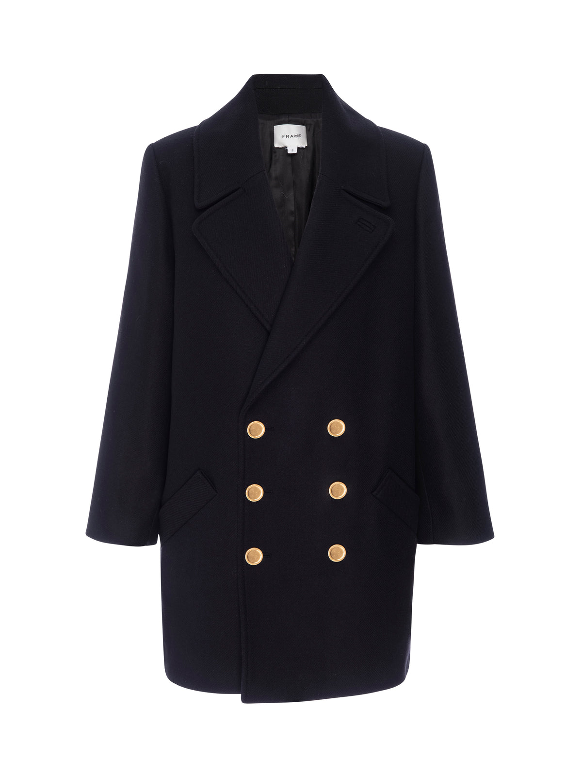 CLASSIC PEACOATBLACK