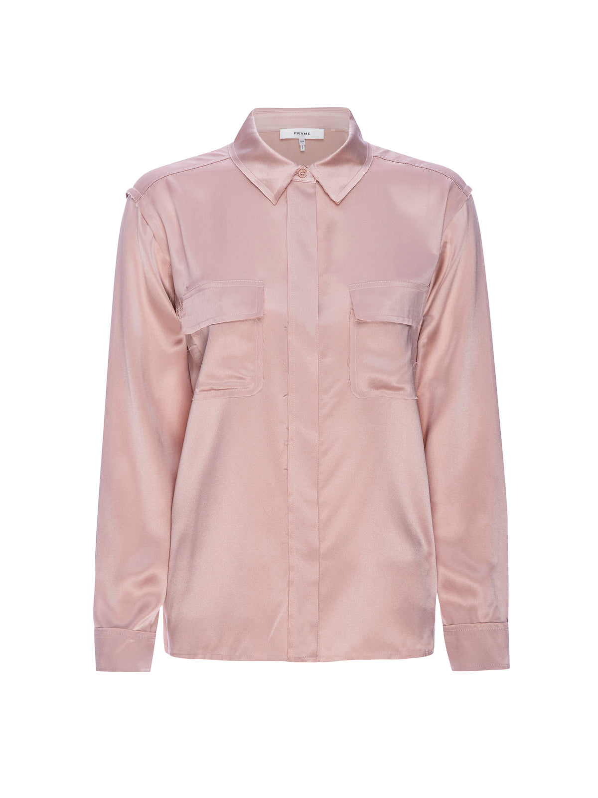 RAW EDGE DOUBLE POCKET SHIRTPEONY