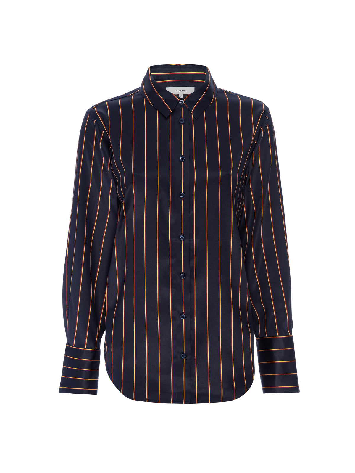 THE STANDARD SHIRTNAVY STRIPE MULTI