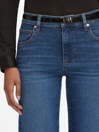 THE PETITE CROC BELTBLACK