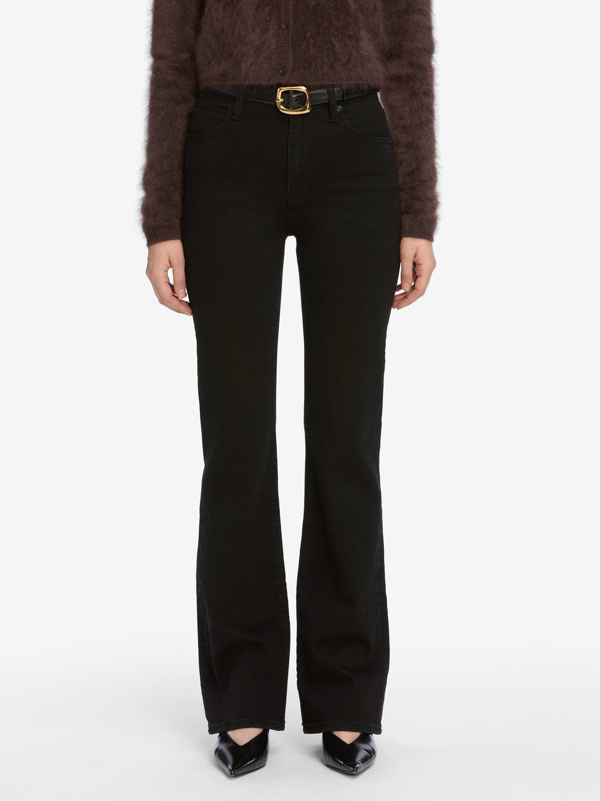 THE ORGANIC BUCKLE BELTBLACK