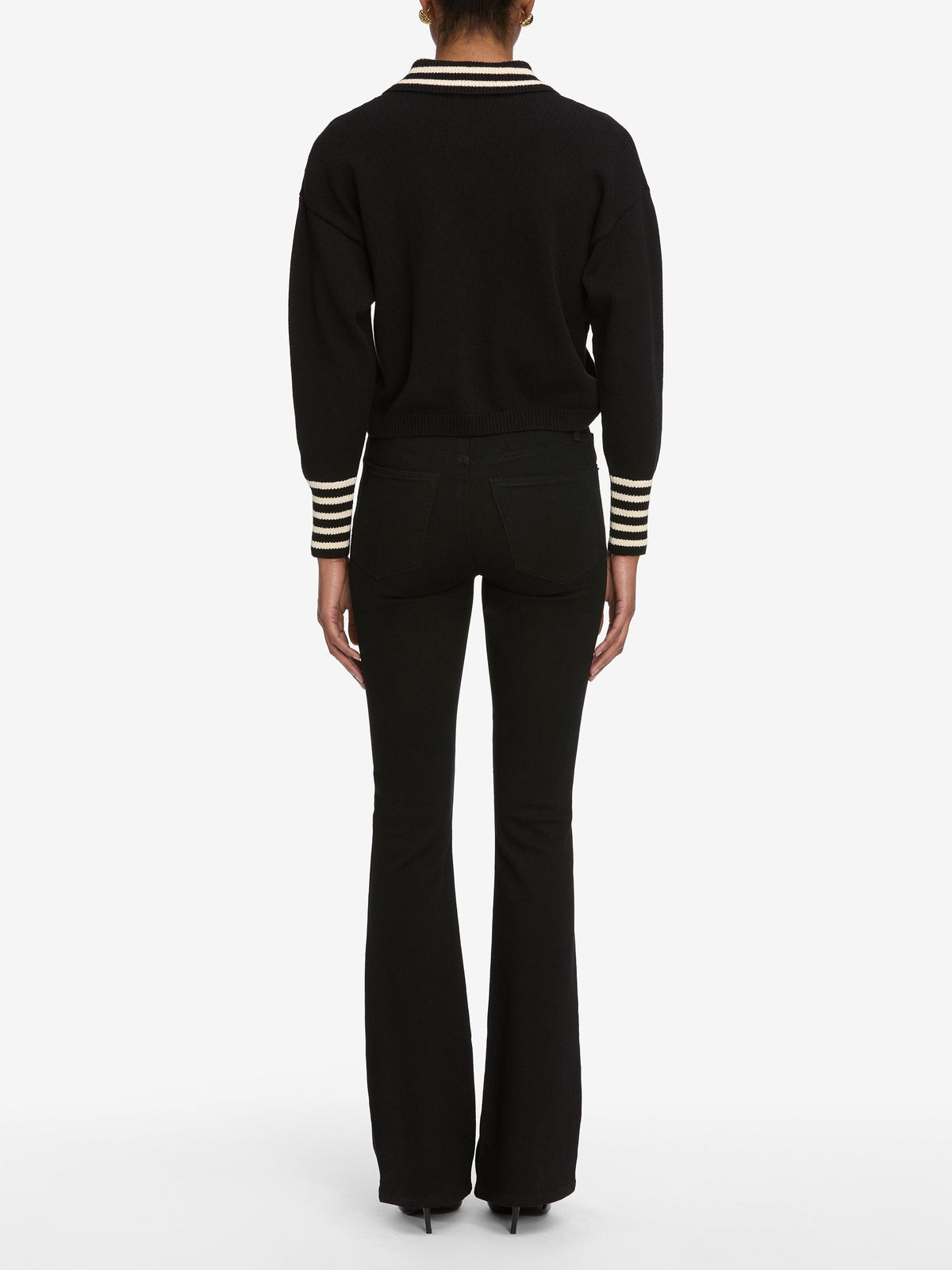THE SAILOR PULL OVERBLACK MULTI