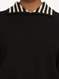 THE SAILOR PULL OVERBLACK MULTI