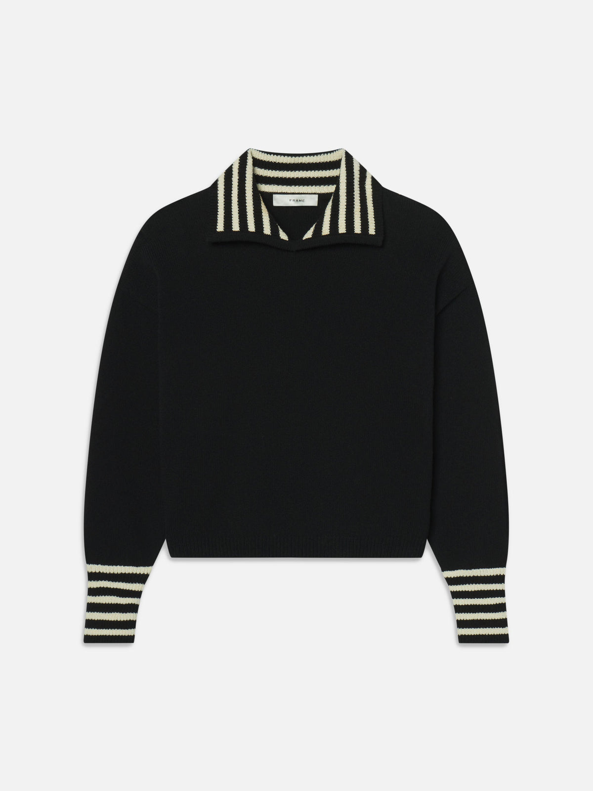 THE SAILOR PULL OVERBLACK MULTI