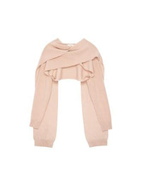 THE SCARF SWEATERPINK SAND